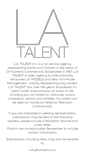 Mobile Screenshot of latalent.com