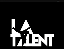 Tablet Screenshot of latalent.com.au